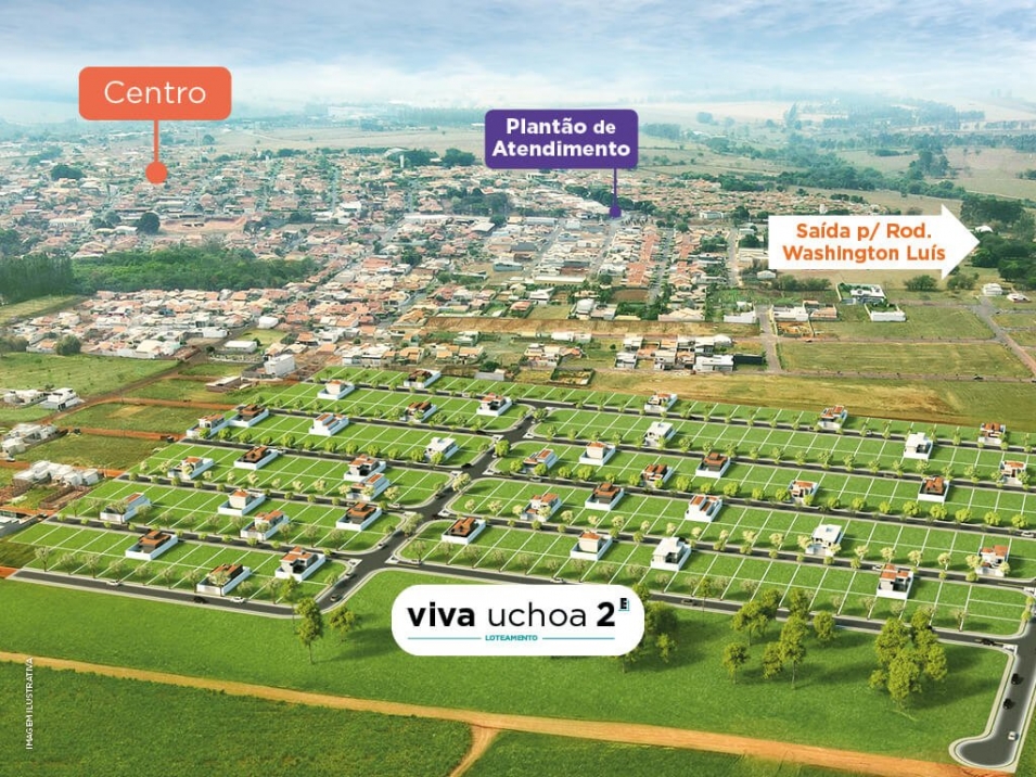 Localização - Loteamento Viva Uchoa 2