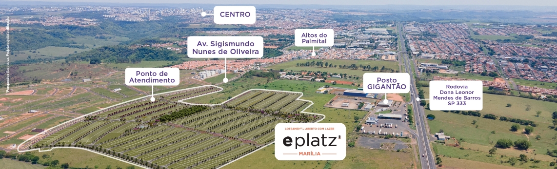 Marília vai ganhar novo bairro planejado com parque de esportes e lazer completo