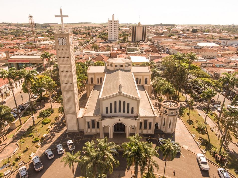Foto da Igreja Matriz de Novo Horizonte - SP